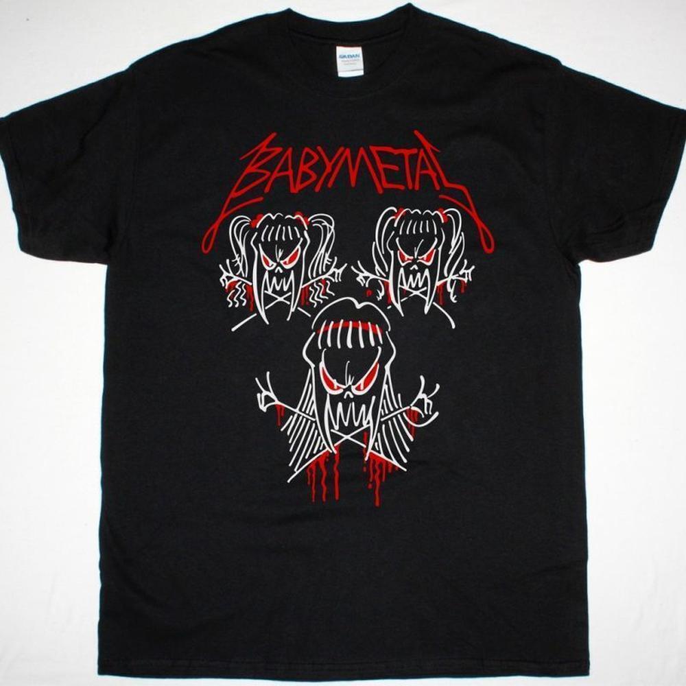 Babymetal Tour Tee New Black T-Shirt